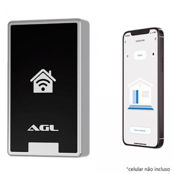 Controle de Acesso Agl CA 2000 Bluetooth e Wifi 125 khz RFID