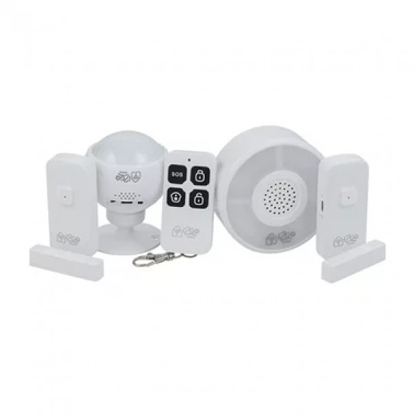 Kit Alarme Inteligente Wifi e Rf i2GO Sirene com 2 SA e 1 SM