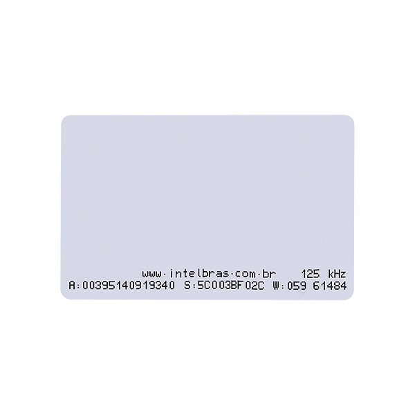 Cartao de Proximidade RFID 125 Khz TH 2000 Intelbras