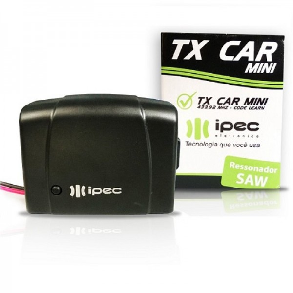 Controle TX CAR mini code learn 433 mhz Ipec